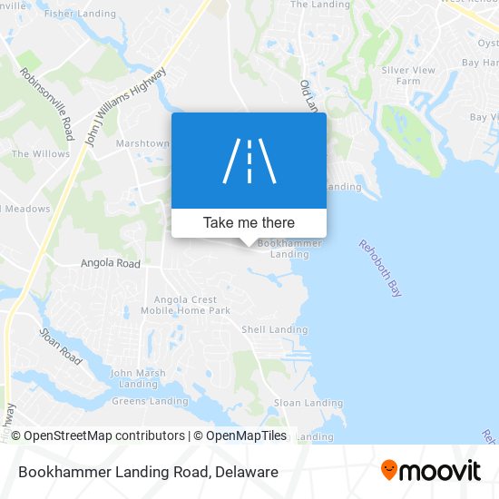 Bookhammer Landing Road map