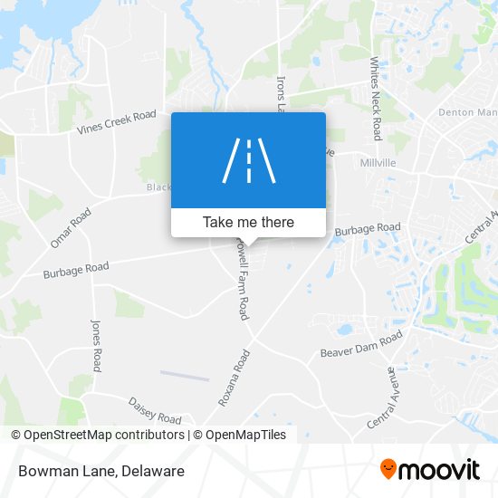 Mapa de Bowman Lane