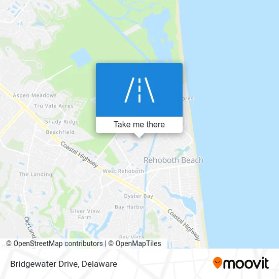 Bridgewater Drive map