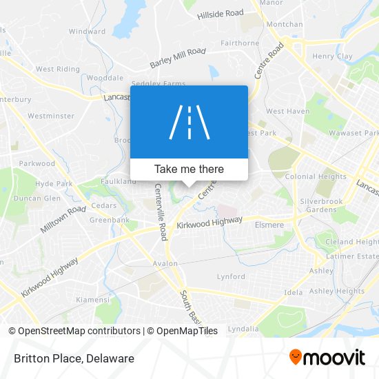 Mapa de Britton Place
