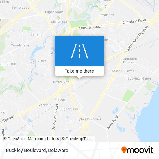 Mapa de Buckley Boulevard
