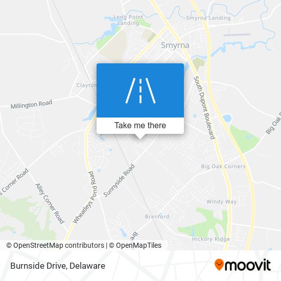 Burnside Drive map