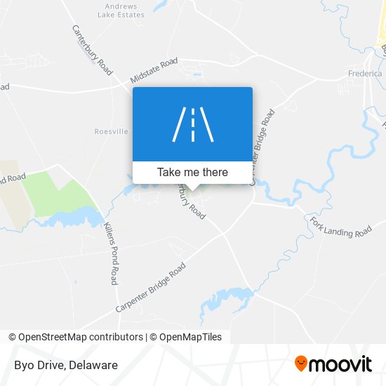 Mapa de Byo Drive