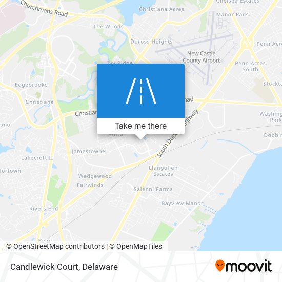 Mapa de Candlewick Court