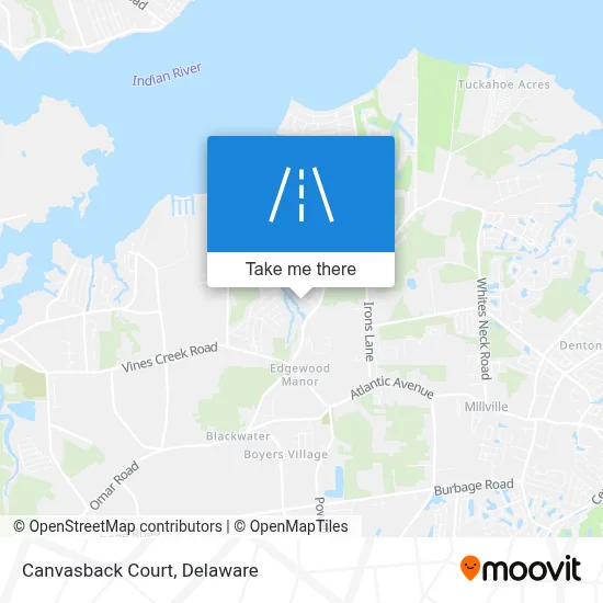 Canvasback Court map