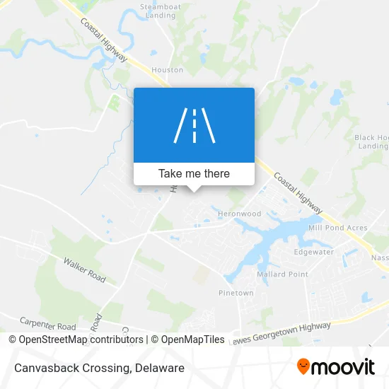 Canvasback Crossing map