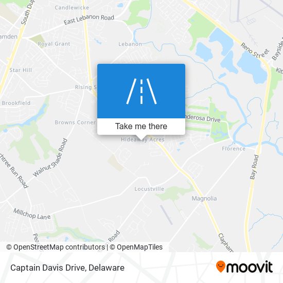 Mapa de Captain Davis Drive