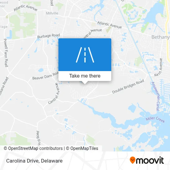 Carolina Drive map