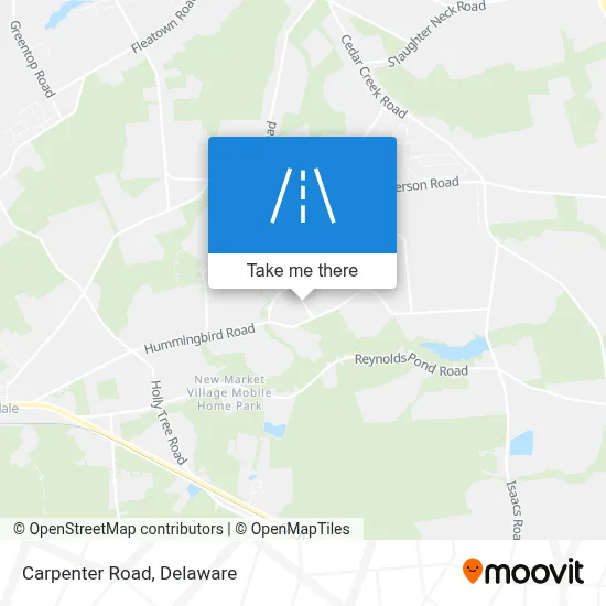 Carpenter Road map