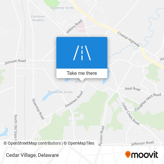 Mapa de Cedar Village