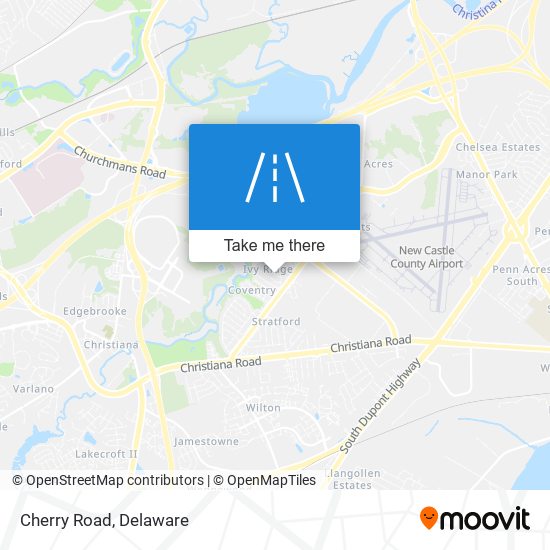 Mapa de Cherry Road