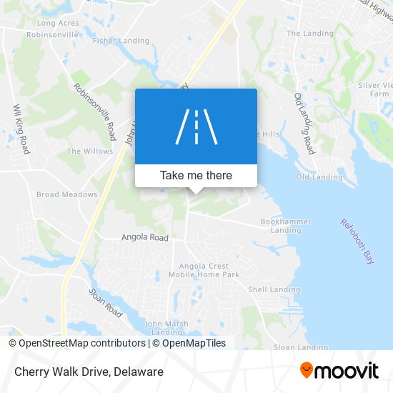 Mapa de Cherry Walk Drive