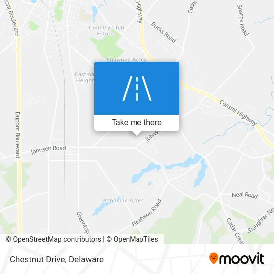 Chestnut Drive map