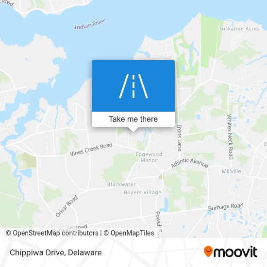 Chippiwa Drive map