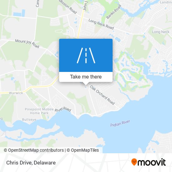 Chris Drive map