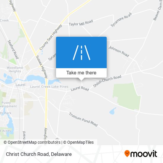 Mapa de Christ Church Road