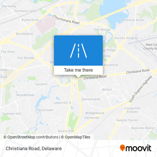 Mapa de Christiana Road