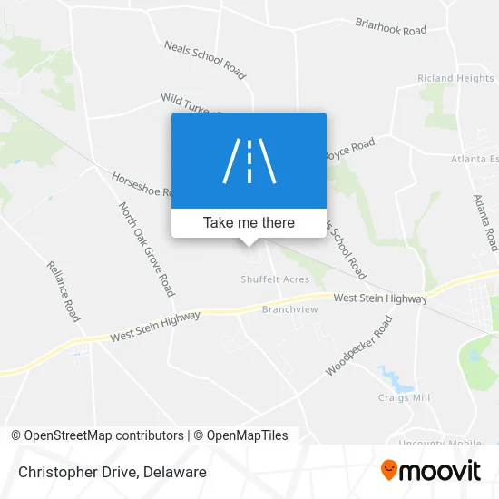 Christopher Drive map