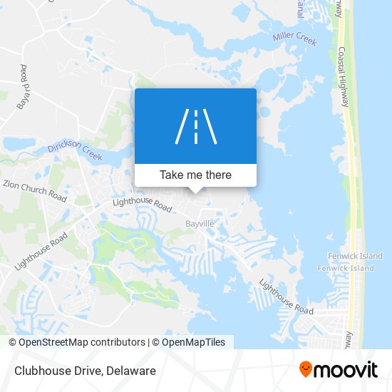 Mapa de Clubhouse Drive