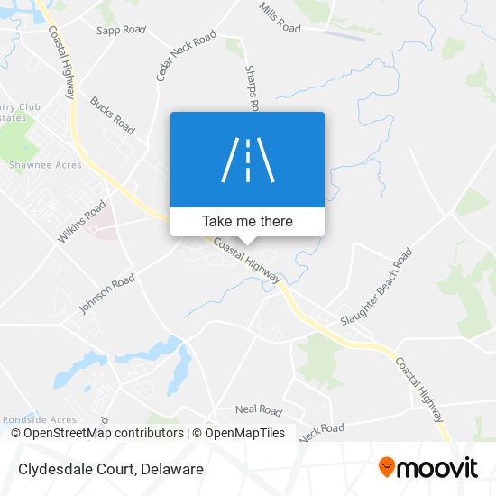 Mapa de Clydesdale Court