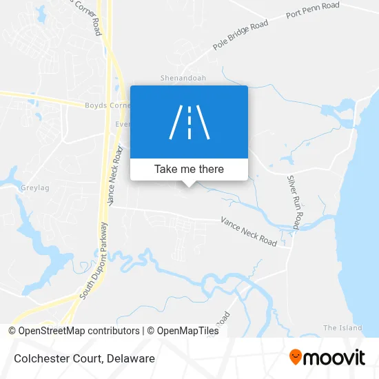 Colchester Court map