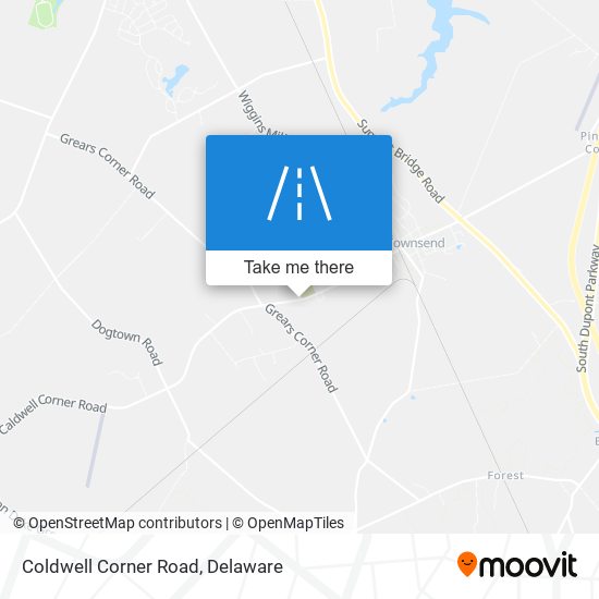 Mapa de Coldwell Corner Road