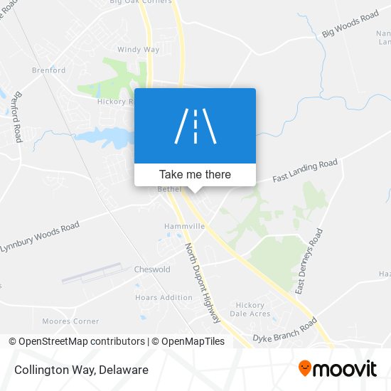Mapa de Collington Way