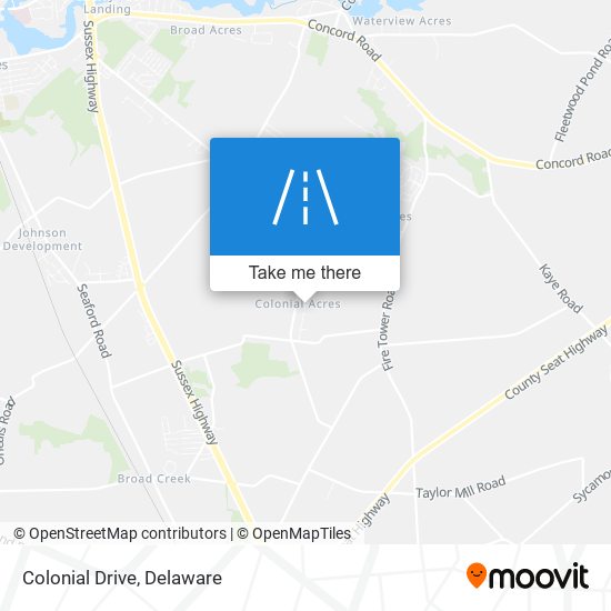 Mapa de Colonial Drive