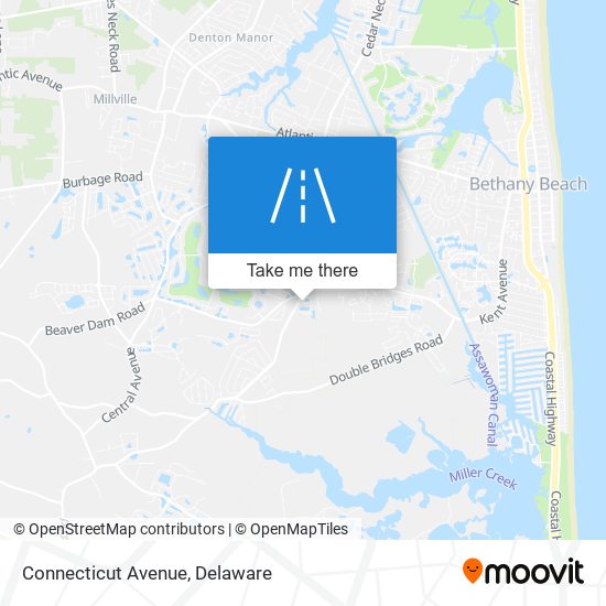 Mapa de Connecticut Avenue