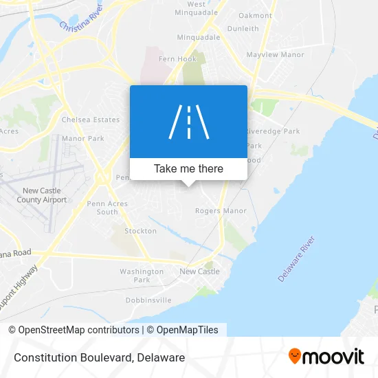 Constitution Boulevard map