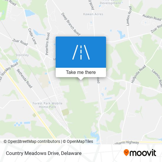 Mapa de Country Meadows Drive