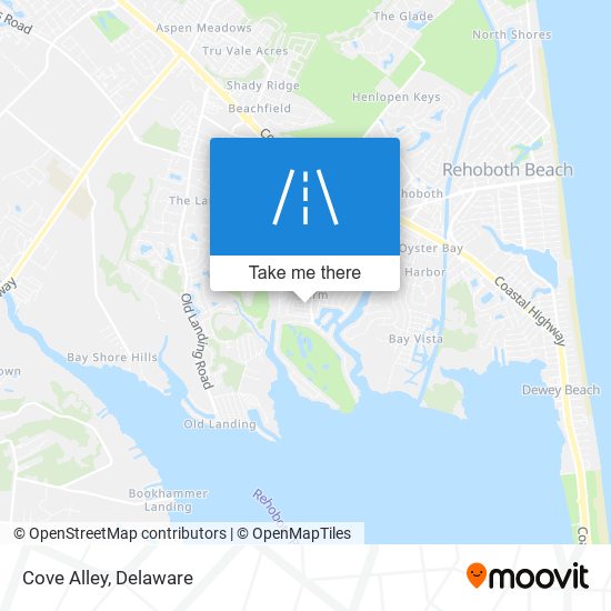 Mapa de Cove Alley