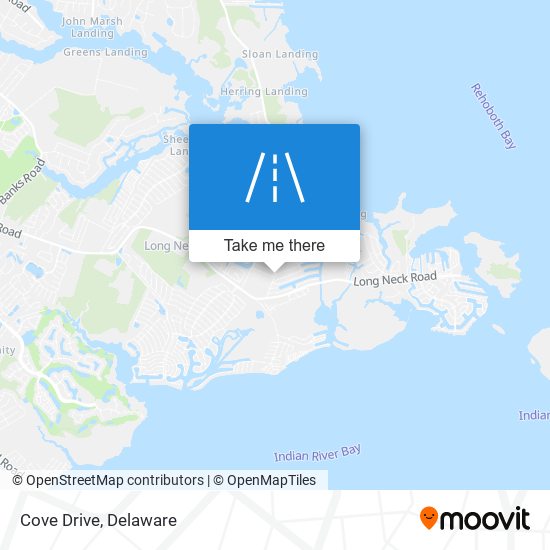 Cove Drive map