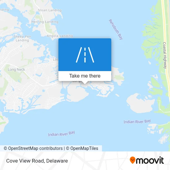 Cove View Road map