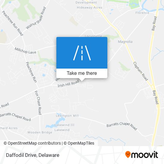 Mapa de Daffodil Drive