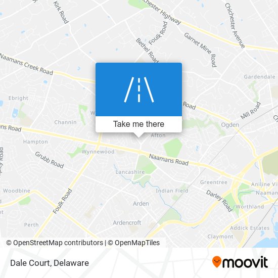 Mapa de Dale Court