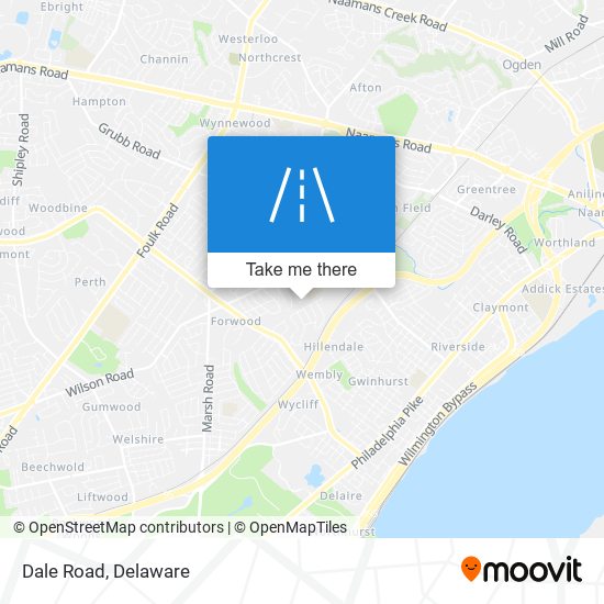 Mapa de Dale Road