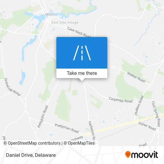 Daniel Drive map