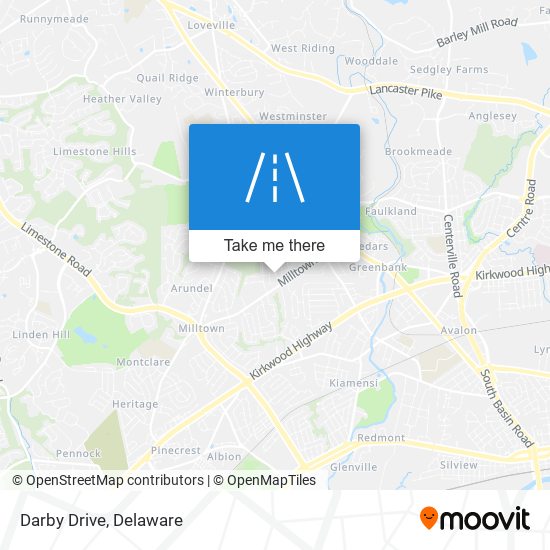 Mapa de Darby Drive