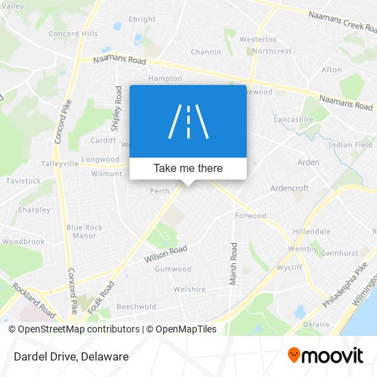 Mapa de Dardel Drive