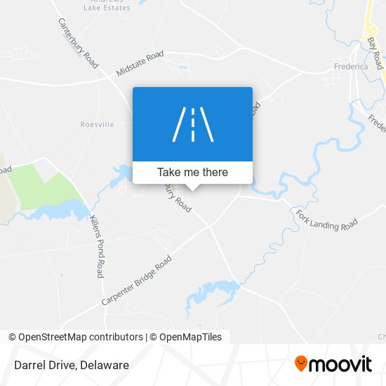 Darrel Drive map