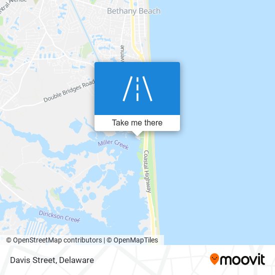 Mapa de Davis Street