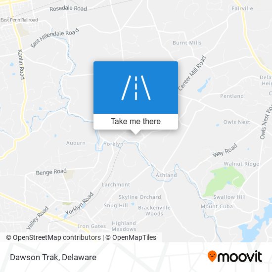 Mapa de Dawson Trak