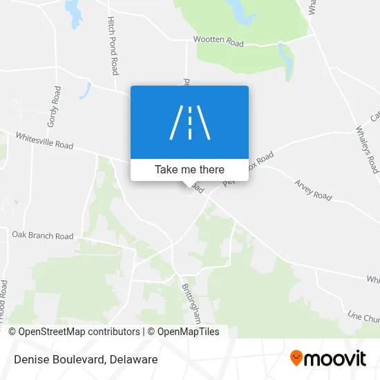 Denise Boulevard map