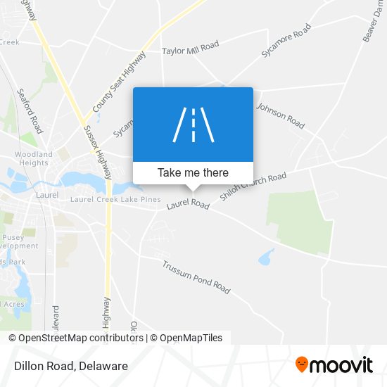 Mapa de Dillon Road