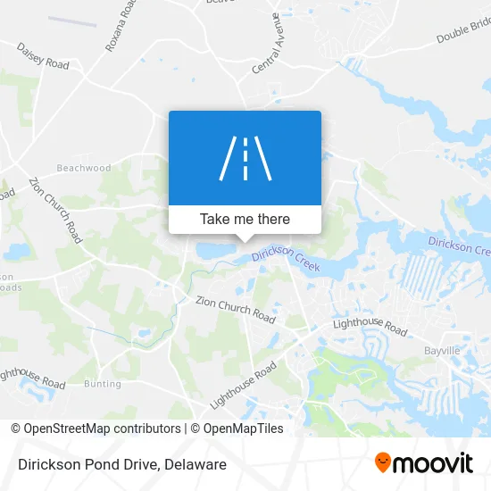 Dirickson Pond Drive map