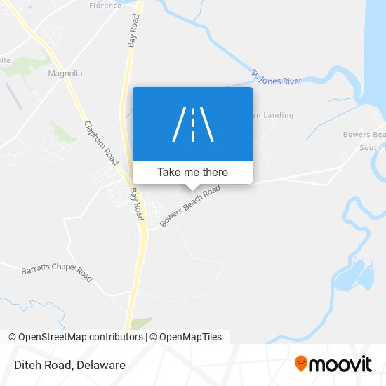 Mapa de Diteh Road