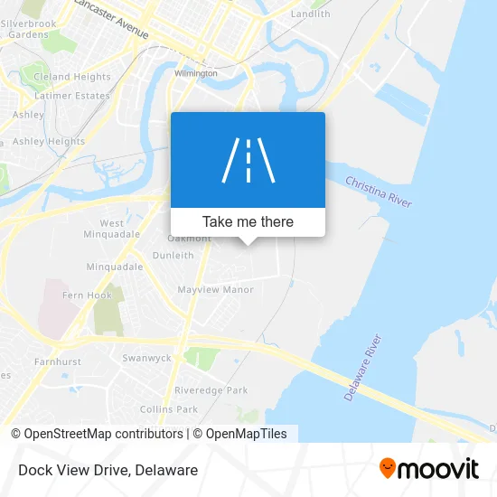 Dock View Drive map