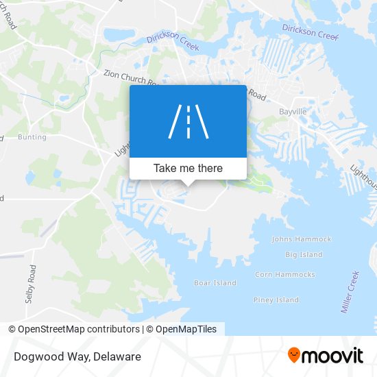 Dogwood Way map