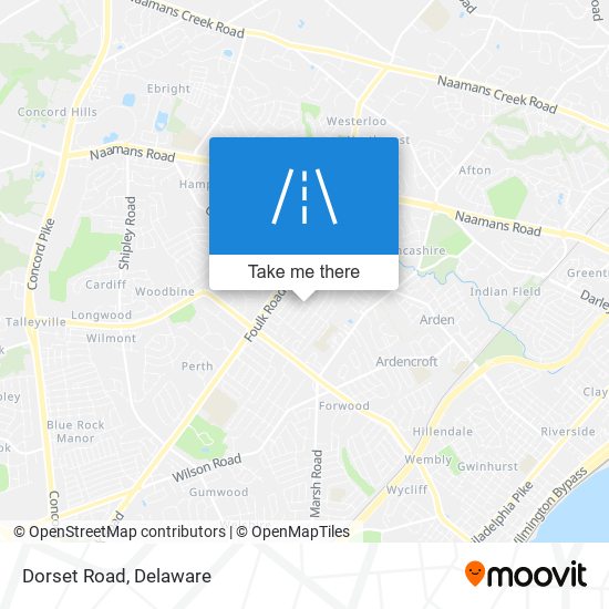 Mapa de Dorset Road
